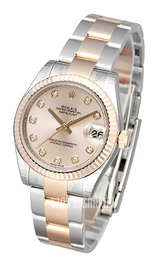 Rolex Datejust 31 Różowy/Stal Ø31 mm 178271-0045