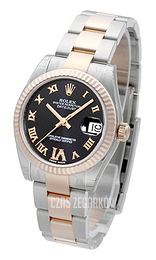 Rolex Datejust 31 Purpurowy/Stal Ø31 mm 178271-0076