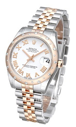 Rolex Datejust 31 Biały/Stal Ø31 mm 178341-0001