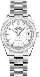 Rolex Datejust 31 Biały/Stal Ø31 mm 178344-0051