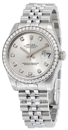 Rolex Datejust 31 Srebrny/Stal Ø31 mm 178384-0003