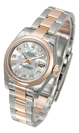 Rolex Lady-Datejust 26 Biały/Stal Ø26 mm 179161-28