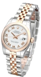 Rolex Lady-Datejust 26 Biały/Stal Ø26 mm 179161-32