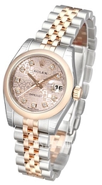 Rolex Lady-Datejust 26 Różowy/Stal Ø26 mm 179161-36
