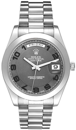 Rolex Day-Date II Czarny/Platyna Ø41 mm 218206/2