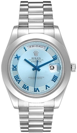 Rolex Day-Date II Czarny/Platyna Ø41 mm 218206/3