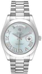 Rolex Day-Date Niebieski/Platyna Ø41 mm 218206/6