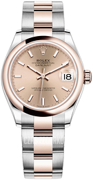 Rolex Datejust 31 Różowe złoto/18 karatowe różowe złoto Ø31 mm 278241-0009