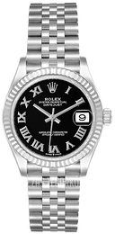 Rolex Datejust 31 Czarny/Stal Ø31 mm 278274-0002