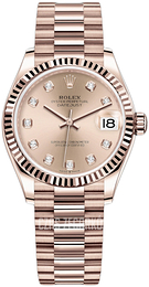 Rolex Datejust 31 Różowe złoto/18 karatowe różowe złoto Ø31 mm 278275-0031