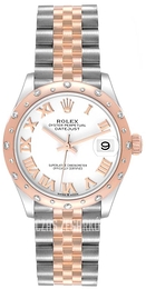 Rolex Datejust 31 Biały/Stal Ø31 mm 278341RBR-0002