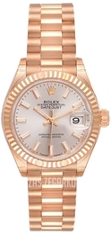 Rolex Lady-Datejust 28 Różowe złoto/18 karatowe różowe złoto Ø28 mm 279175-0025