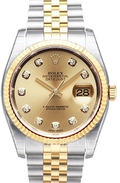 Rolex Datejust Gold/Steel Żółte złoto/Stal Ø36 mm 116233-0150