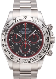 Rolex Daytona Czarny/18 karatowe białe złoto Ø40 mm 116509/8