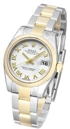 Rolex Lady Oyster Perpetual Różowy/18 karatowe różowe złoto Ø26 mm 179163