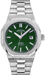 Rotary Regent Zielony/Stal Ø40 mm GB05410/24
