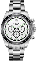 Rotary Henley Srebrny/Stal Ø41 mm GB05440/02