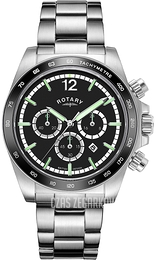 Rotary Henley Czarny/Stal Ø41 mm GB05440/04