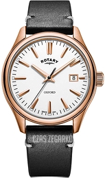 Rotary Oxford Srebrny/Skóra Ø40 mm GS05094/02