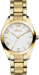 S.Oliver Other Biały/Stal w odcieniu złota Ø31 mm SO-3050-MQ