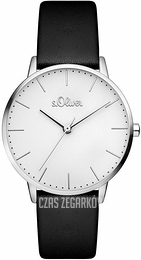 S.Oliver Other Biały/Skóra Ø34 mm SO-3440-LQ