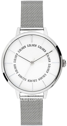 S.Oliver Other Czarny/Stal Ø37 mm SO-3696-MQ