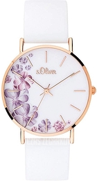 S.Oliver Other Srebrny/Plastik Ø36 mm SO-3706-PQ