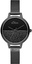 S.Oliver Other Czarny/Stal Ø31 mm SO-3744-MQ
