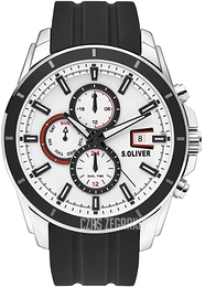 S.Oliver Other Biały/Plastik Ø46 mm SO-3756-PM