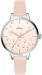 S.Oliver Other Różowy/Skóra Ø37 mm SO-3839-LQ