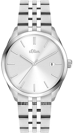 S.Oliver Other Srebrny/Stal Ø36 mm SO-3942-MQ