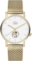 S.Oliver Other Biały/Stal w odcieniu złota Ø34 mm SO-3946-MA