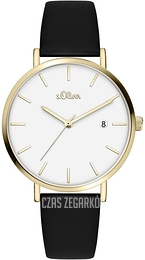 S.Oliver Other Biały/Skóra Ø36 mm SO-4149-LQ