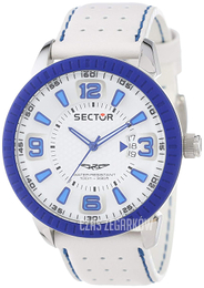 Sector Biały/Skóra Ø44 mm R3251119002