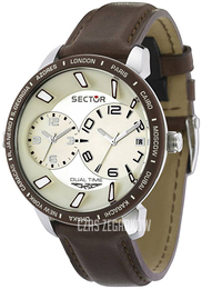 Sector Biały/Skóra Ø48 mm R3251119004