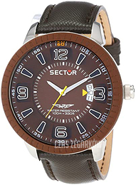 Sector 400 Brązowy/Skóra Ø48 mm R3251119005