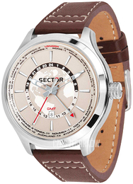 Sector Biały/Skóra Ø48 mm R3251504001