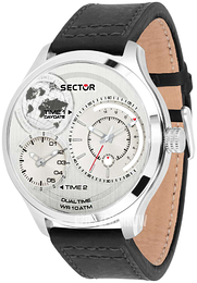 Sector Srebrny/Skóra Ø48 mm R3251504002