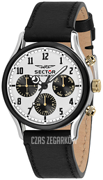 Sector Biały/Skóra Ø43 mm R3251517002