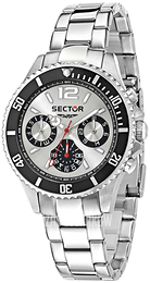 Sector Srebrny/Stal Ø39 mm R3253161012