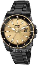 Sector 450 Żółte złoto/Stal Ø41 mm R3253276007
