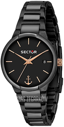 Sector 665 Czarny/Stal Ø34 mm R3253524501