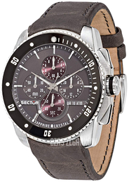 Sector Szary/Skóra Ø45 mm R3271903004