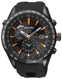 Seiko Czarny/Guma Ø47 mm SAST025G