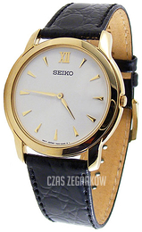 Seiko Dress Biały/Skóra Ø37 mm SFP602