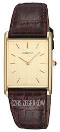 Seiko Dress Żółte złoto/Skóra SFP606