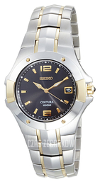 Seiko Coutura Brązowy/Stal w odcieniu złota Ø39 mm SGEB76