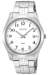 Seiko Dress Biały/Stal Ø38 mm SGEE47