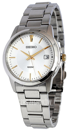 Seiko Srebrny/Stal Ø41 mm SGEF53