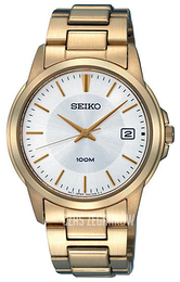 Seiko Srebrny/Stal Ø38 mm SGEF56